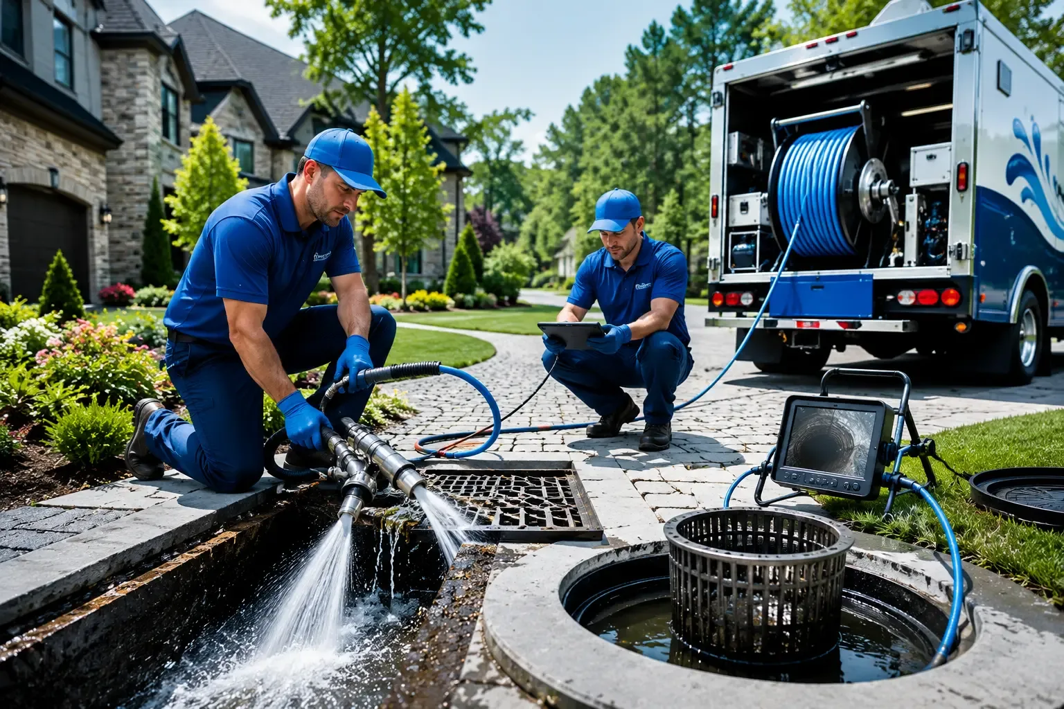 Local outdoor drain cleaning professionals in Warthen, GA